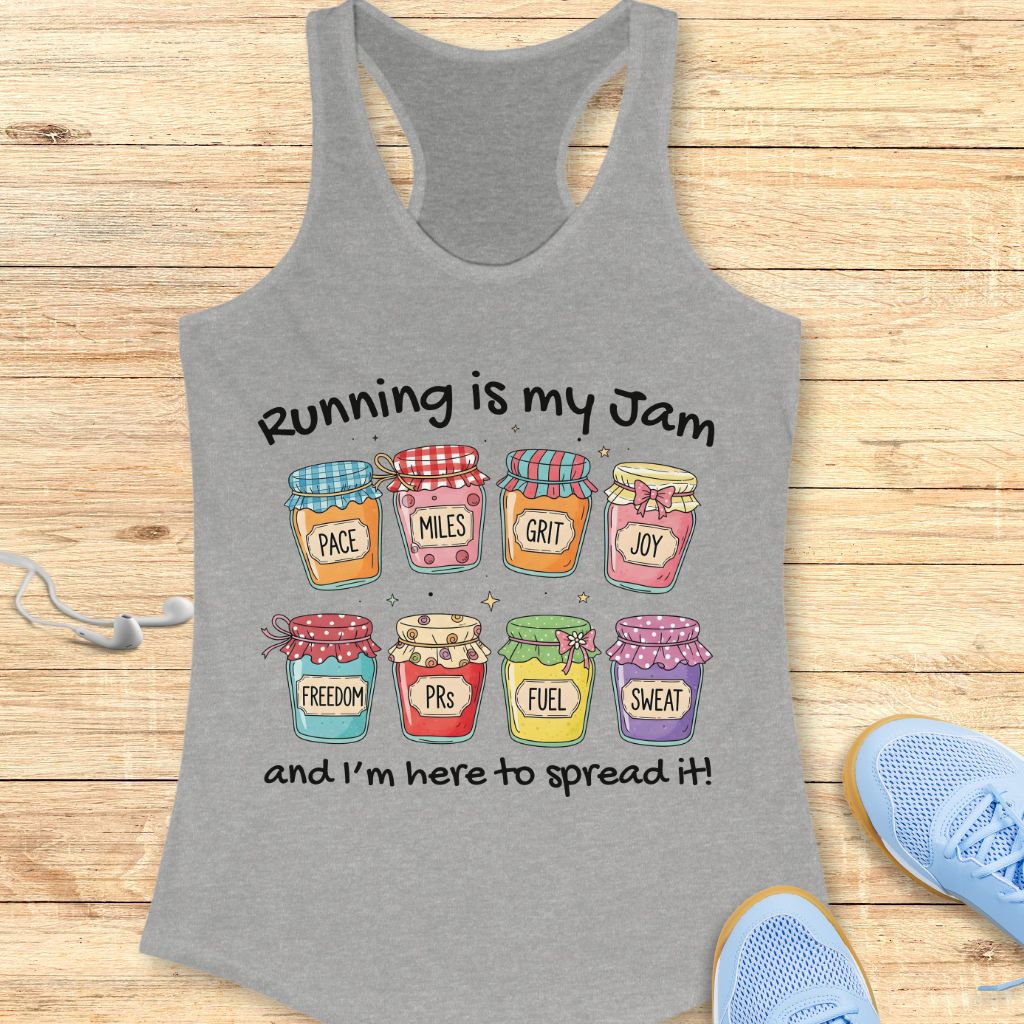 Running Is My Jam Tank Top