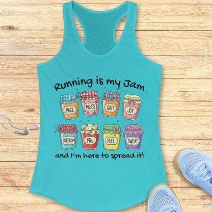 Running Is My Jam Tank Top