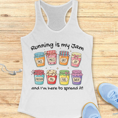 Running Is My Jam Tank Top
