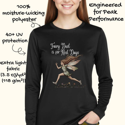 Fairy Dust Moisture-Wicking & Lightweight Performance Running Shirt