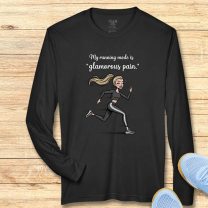 Glamorous Pain Moisture-Wicking & Lightweight Performance Running Shirt
