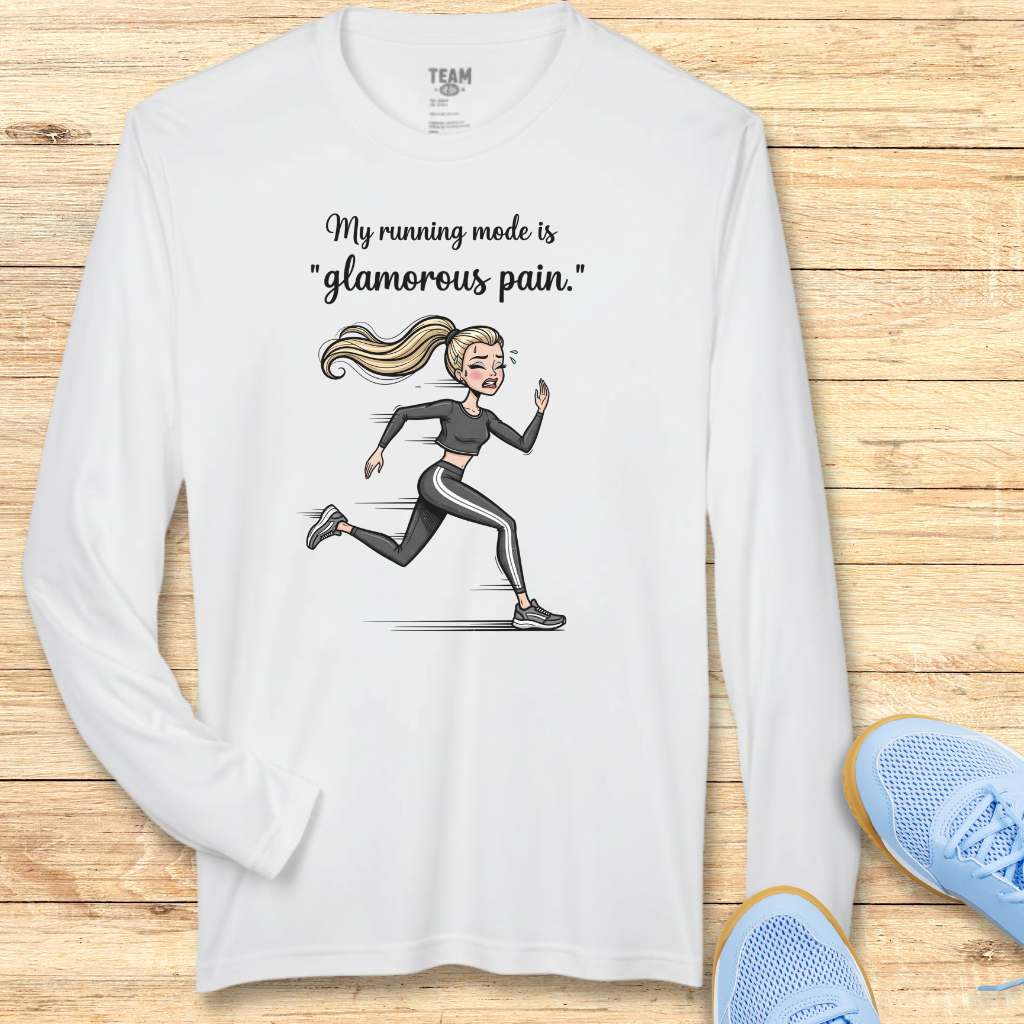 Glamorous Pain Moisture-Wicking & Lightweight Performance Running Shirt