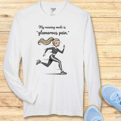 Glamorous Pain Moisture-Wicking & Lightweight Performance Running Shirt