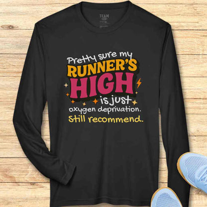 Oxygen Deprivation Moisture-Wicking & Lightweight Performance Running Shirt