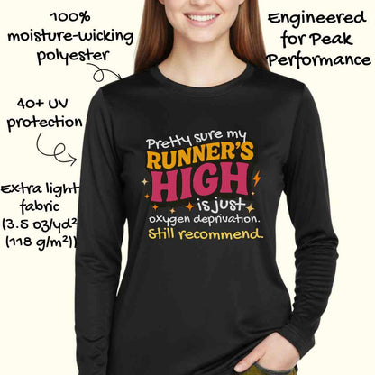 Oxygen Deprivation Moisture-Wicking & Lightweight Performance Running Shirt