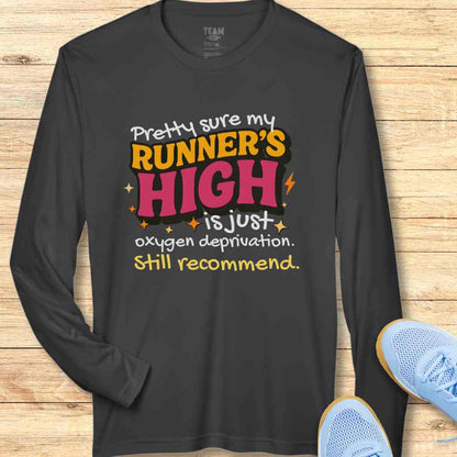 Oxygen Deprivation Moisture-Wicking & Lightweight Performance Running Shirt