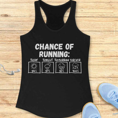 Chance of Running Tank Top