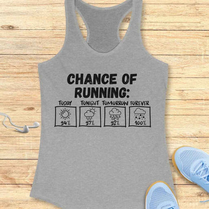 Chance of Running Tank Top