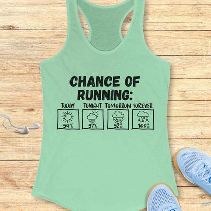 Chance of Running Tank Top