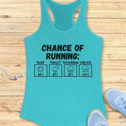 Chance of Running Tank Top