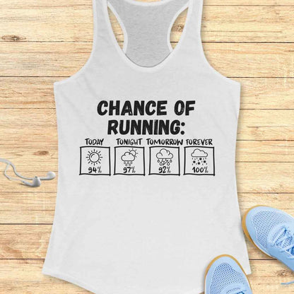 Chance of Running Tank Top