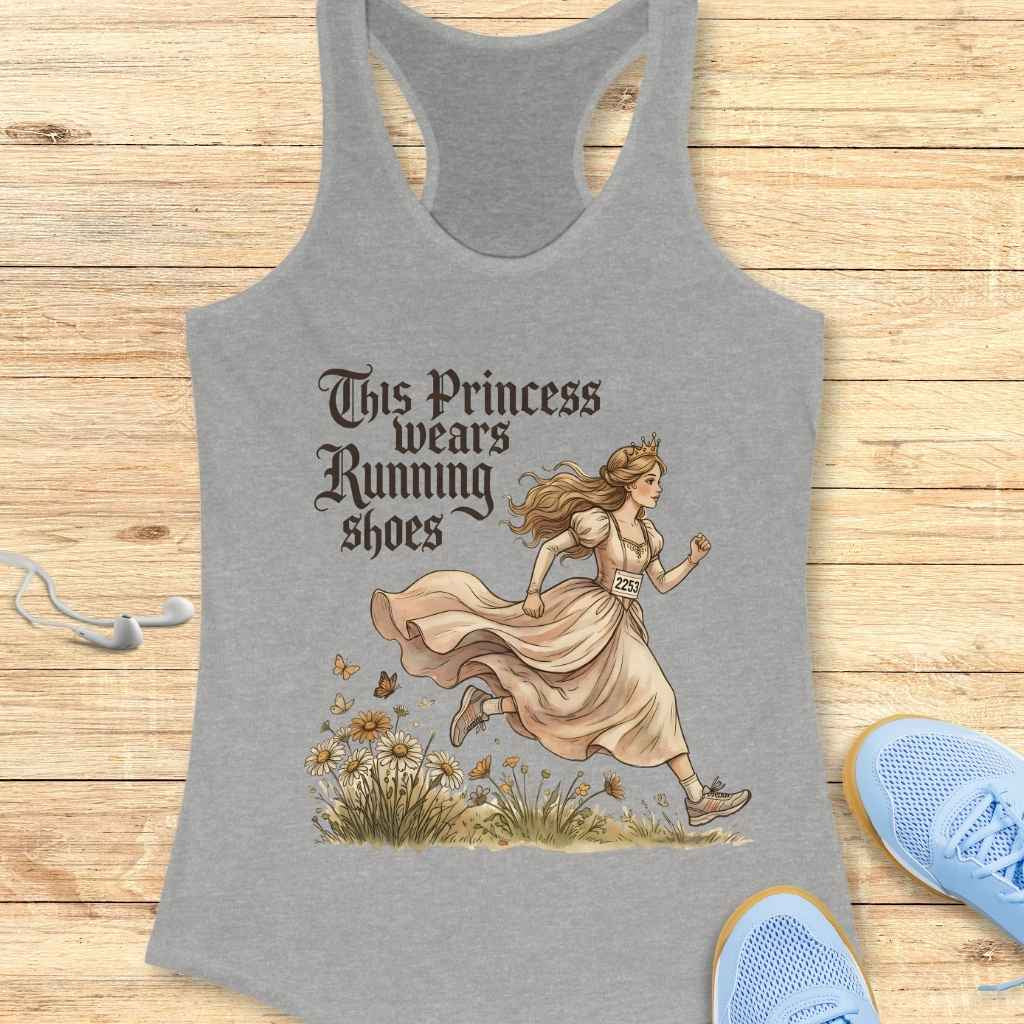 Running Shoes Princess Tank Top