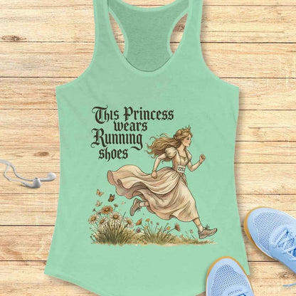 Running Shoes Princess Tank Top