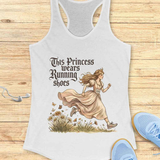 Running Shoes Princess Tank Top