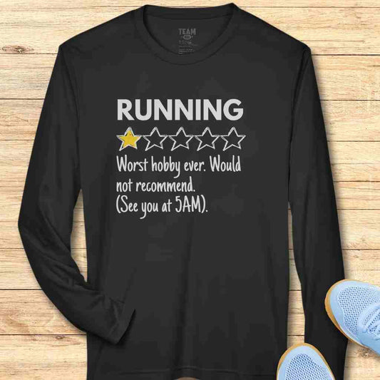 Worst Hobby Moisture-Wicking & Lightweight Performance Running Shirt