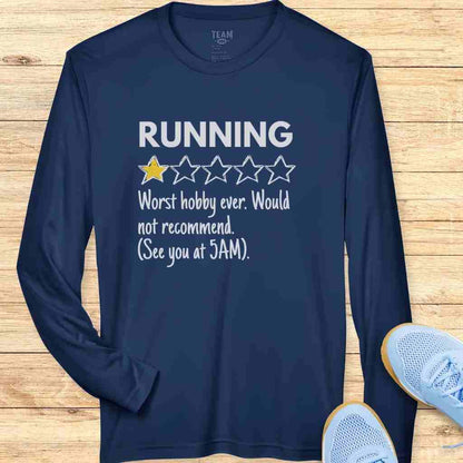 Worst Hobby Moisture-Wicking & Lightweight Performance Running Shirt