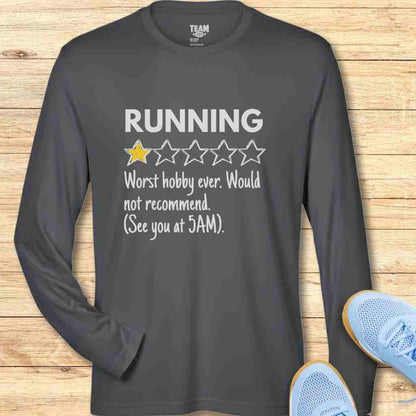 Worst Hobby Moisture-Wicking & Lightweight Performance Running Shirt
