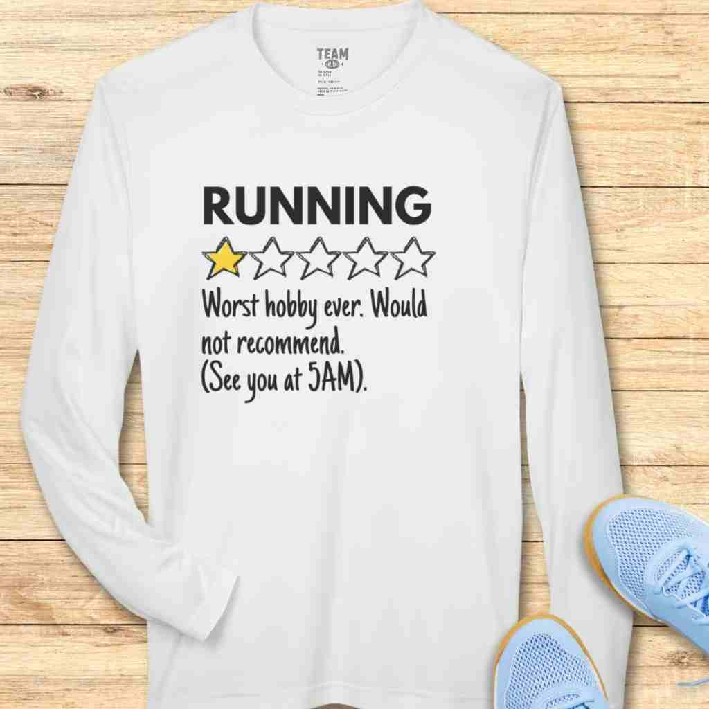 Worst Hobby Moisture-Wicking & Lightweight Performance Running Shirt