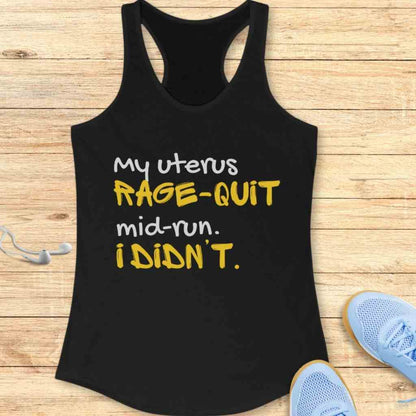 Uterus Rage-Quit Tank Top
