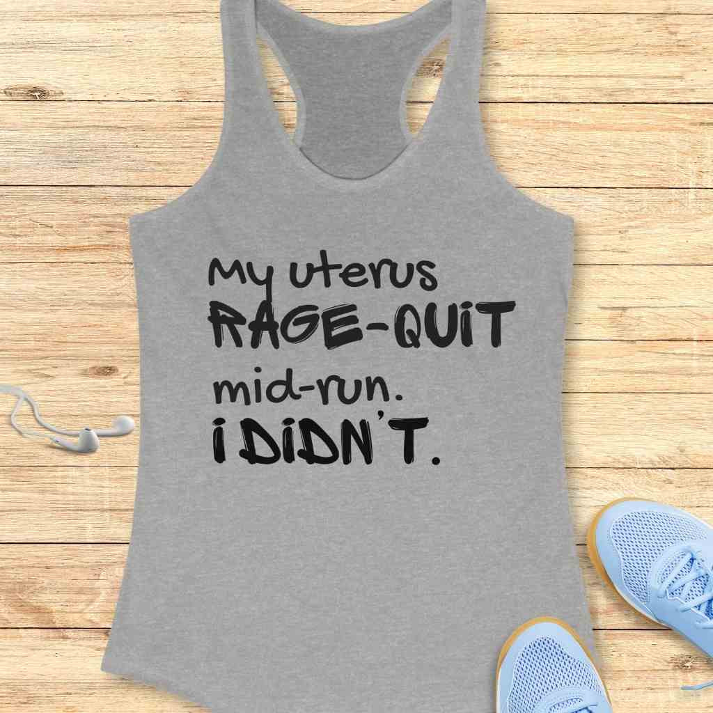 Uterus Rage-Quit Tank Top