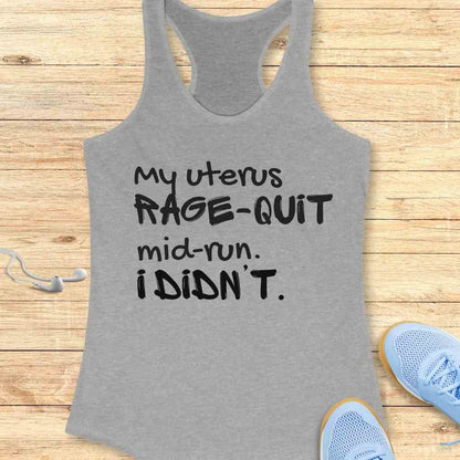 Uterus Rage-Quit Tank Top