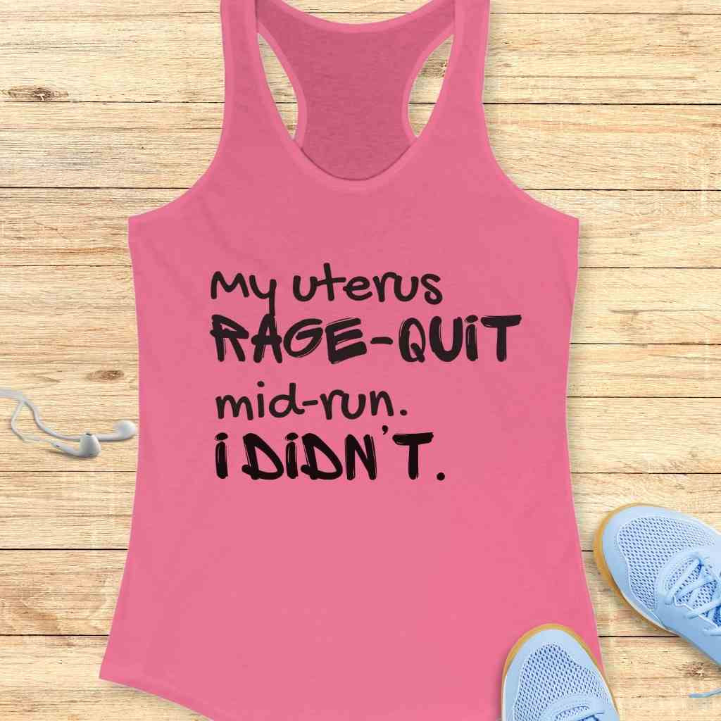 Uterus Rage-Quit Tank Top