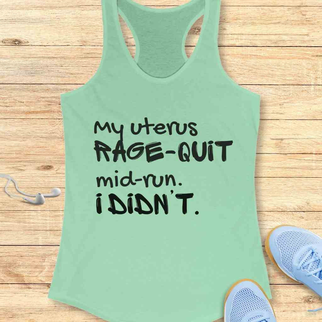 Uterus Rage-Quit Tank Top
