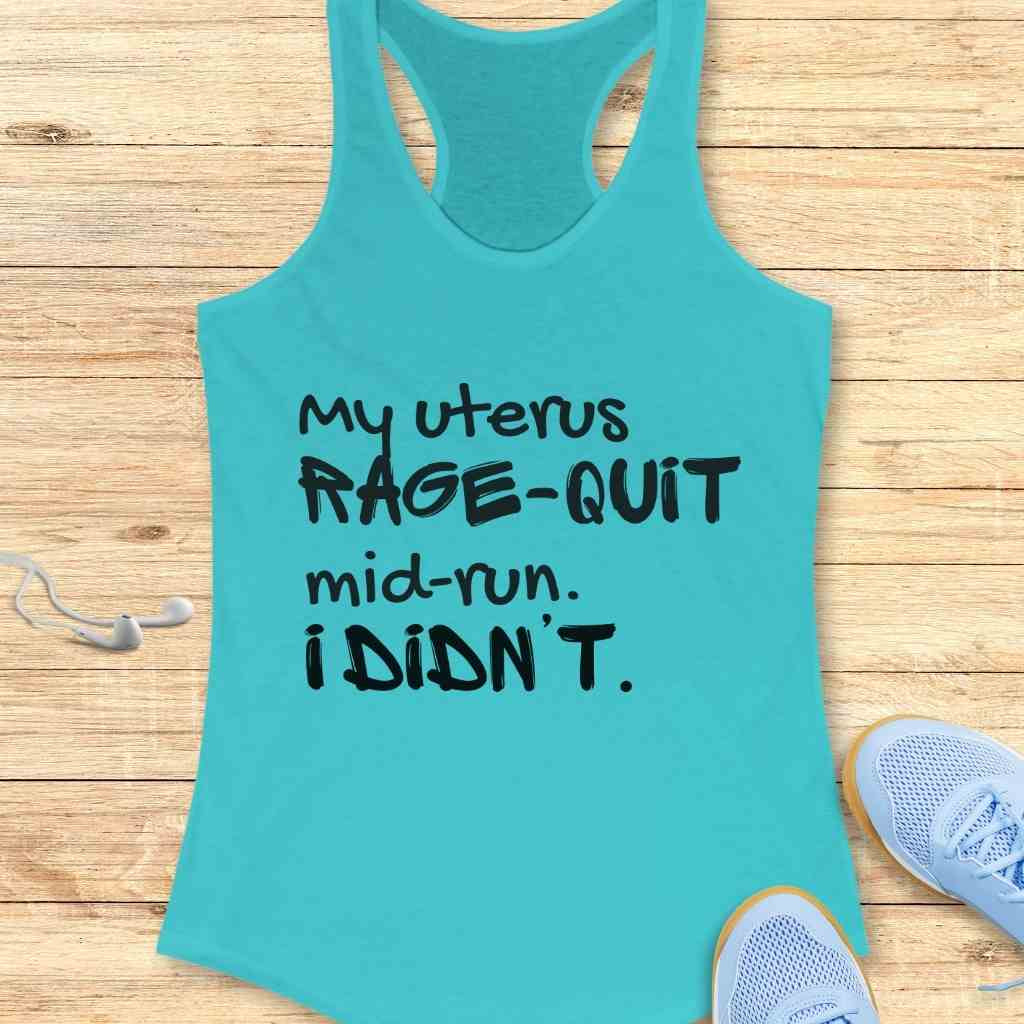 Uterus Rage-Quit Tank Top