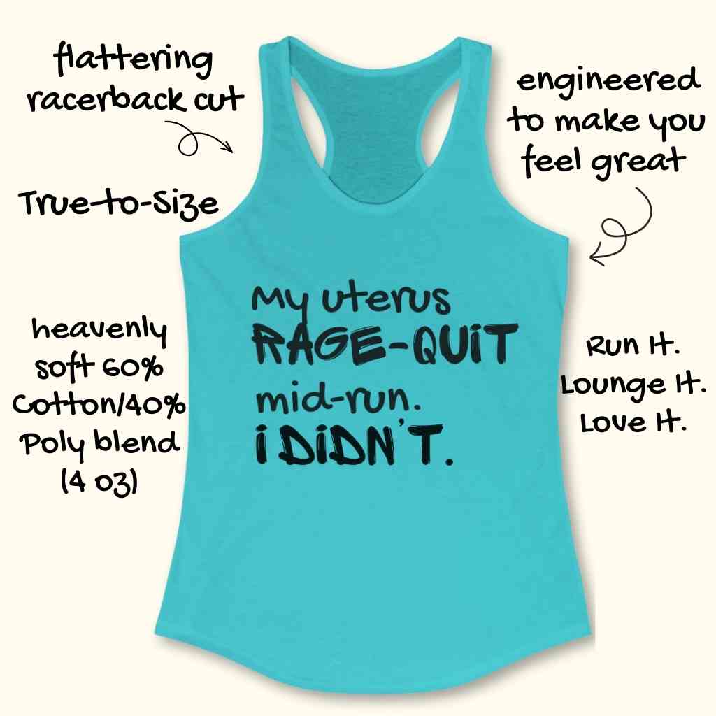 Uterus Rage-Quit Tank Top