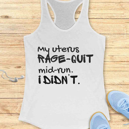 Uterus Rage-Quit Tank Top