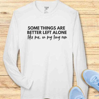 Better Left Alone Moisture-Wicking & Lightweight Performance Running Shirt