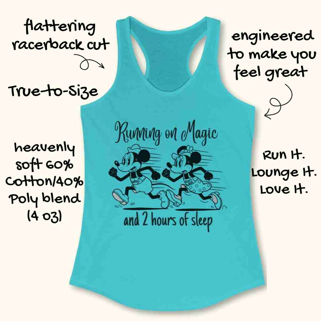 Running On Magic Tank Top