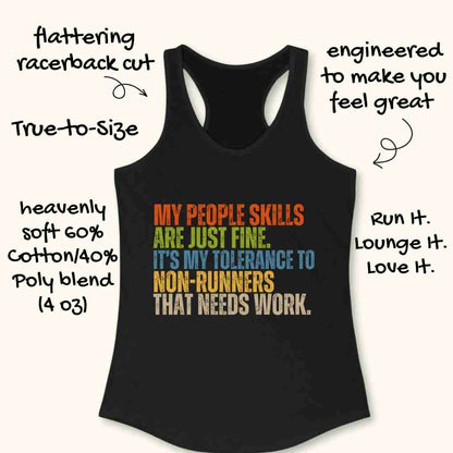 Fine People Skills Tank Top