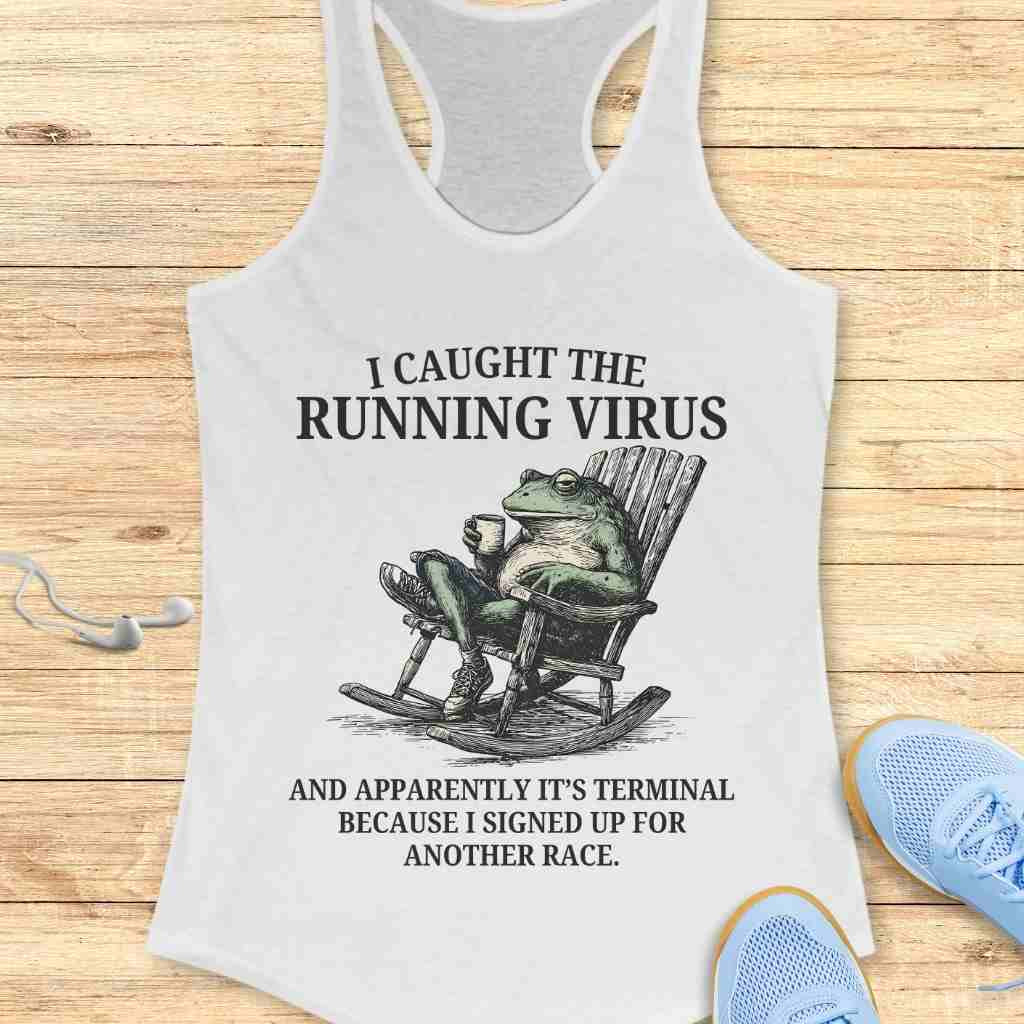 Caught Running Virus Tank Top