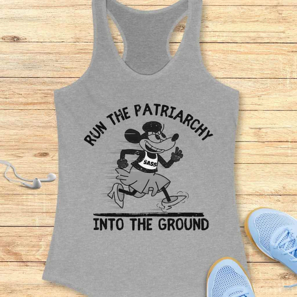 Run Patriarchy Tank Top