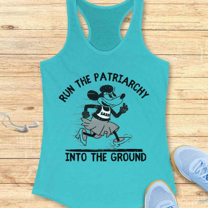 Run Patriarchy Tank Top