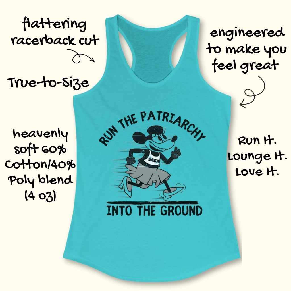 Run Patriarchy Tank Top