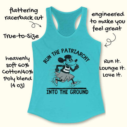 Run Patriarchy Tank Top