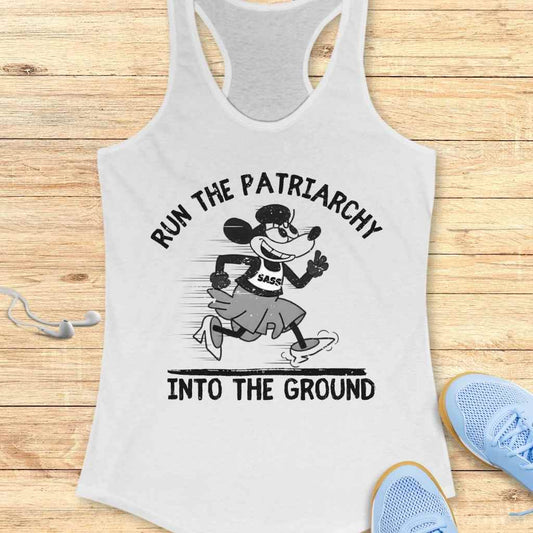 Run Patriarchy Tank Top