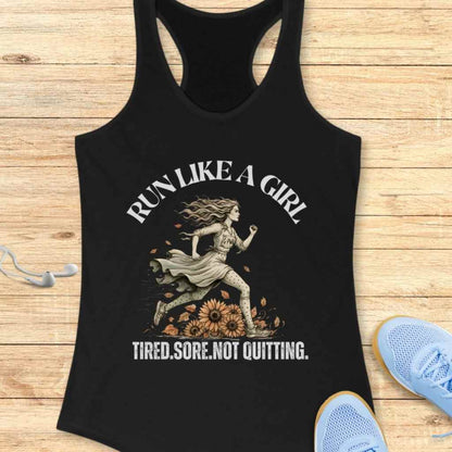 Run Like A Girl Tank Top
