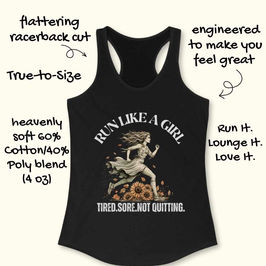 Run Like A Girl Tank Top