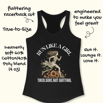 Run Like A Girl Tank Top