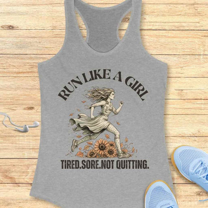 Run Like A Girl Tank Top