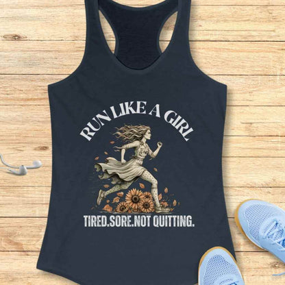 Run Like A Girl Tank Top