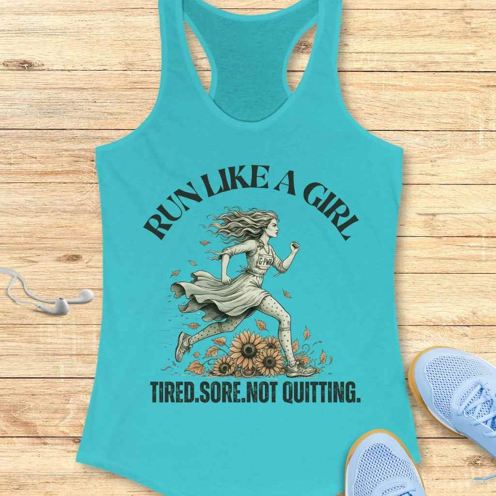 Run Like A Girl Tank Top
