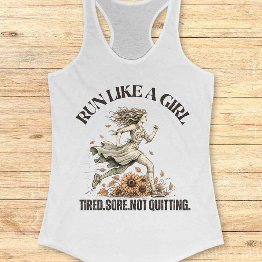 Run Like A Girl Tank Top