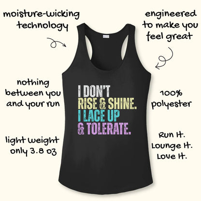 Lace & Tolerate Performance Tank