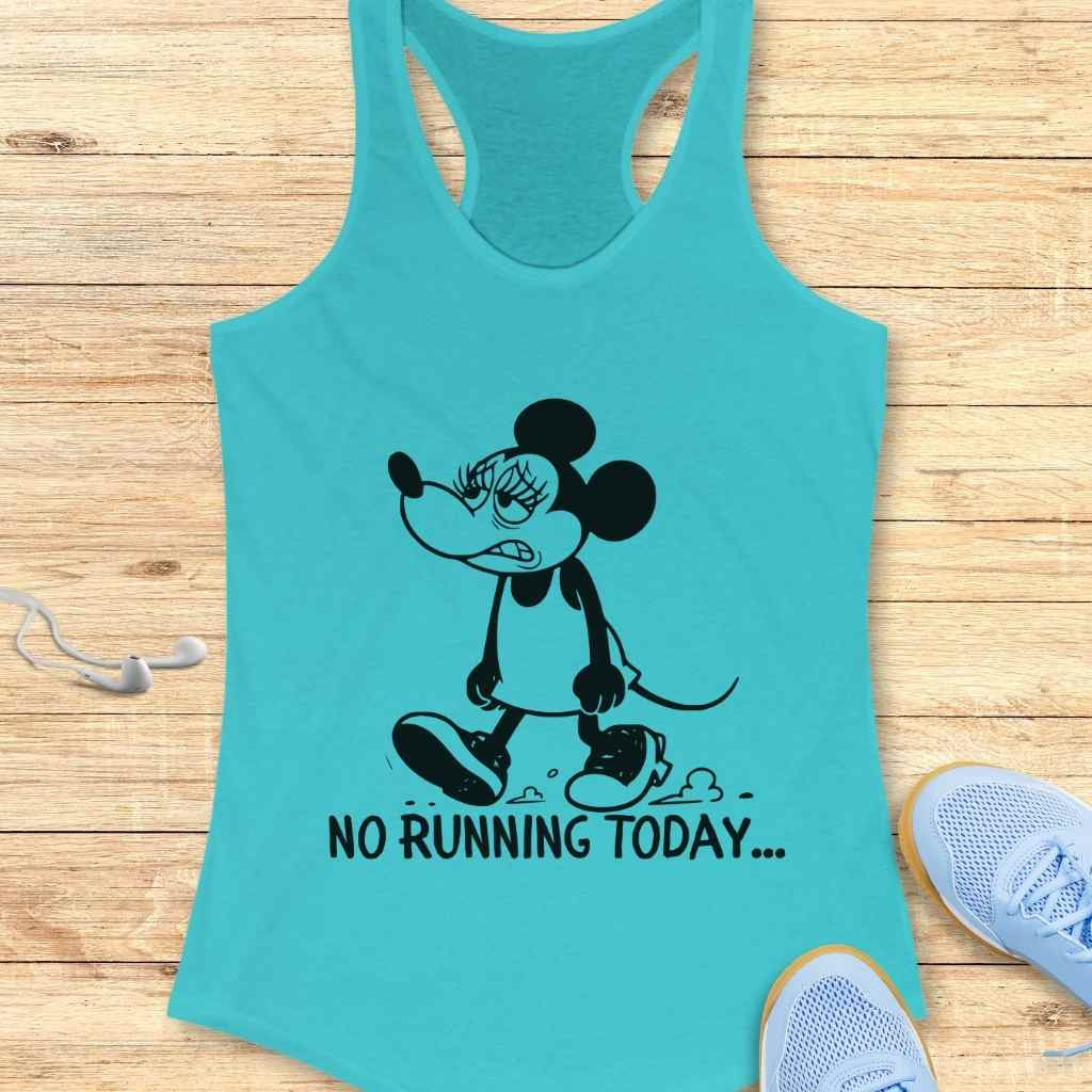 No Running Tank Top