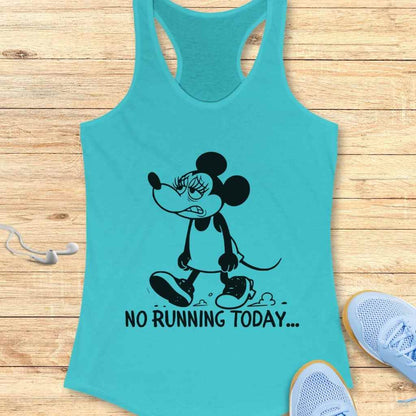 No Running Tank Top