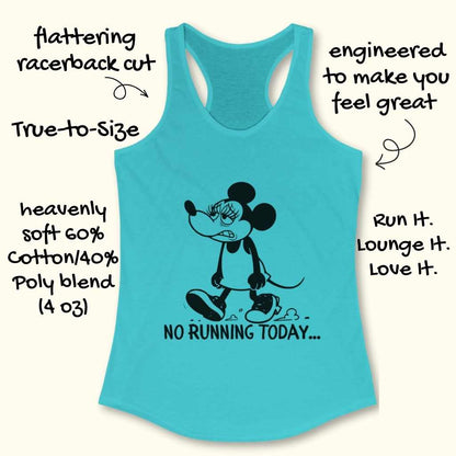 No Running Tank Top